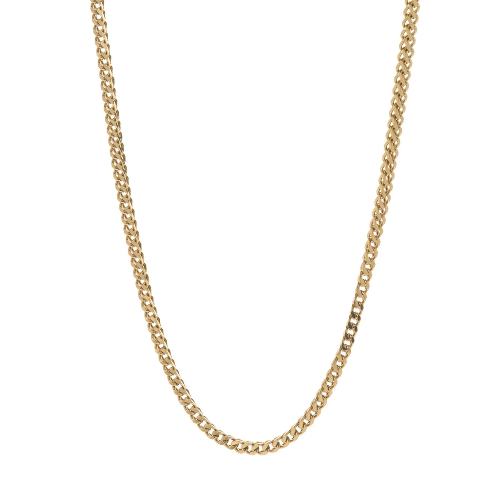 2.5MM GOLD FRANCO BOX CHAIN